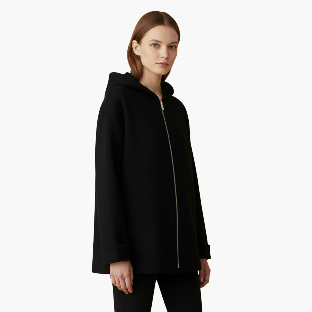 Ladies Waterproof Zip Up Parka Jacket