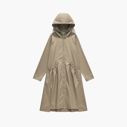 Ladies Waterproof Parka Jacket with Zip - Olytrend