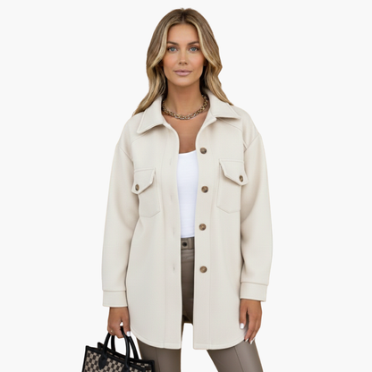 Ladies Classic Button Front Jacket
