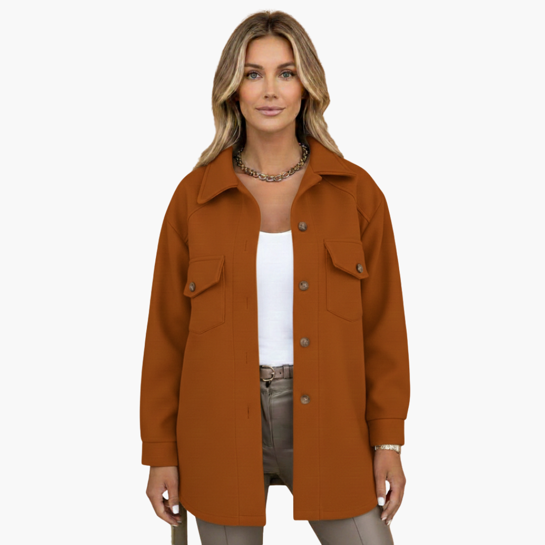 Ladies Classic Button Front Jacket