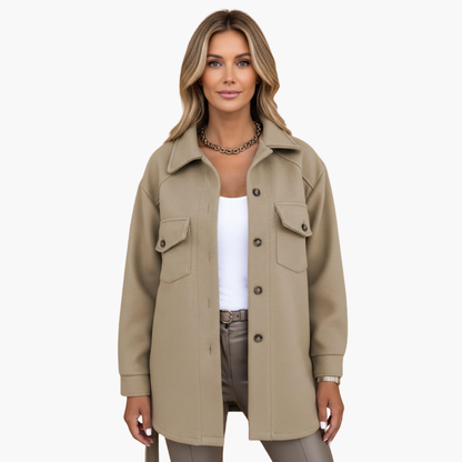 Ladies Classic Button Front Jacket