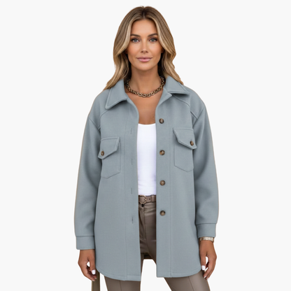 Ladies Classic Button Front Jacket