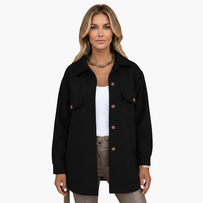 Ladies Classic Button Front Jacket