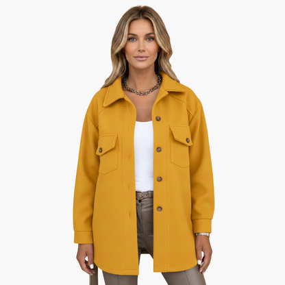 Ladies Classic Button Front Jacket