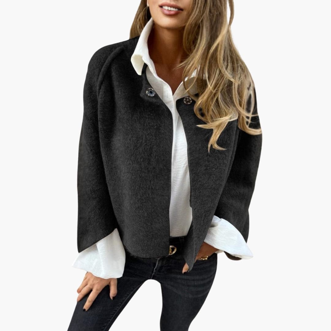 Ladies Classic Crew Neck Jacket