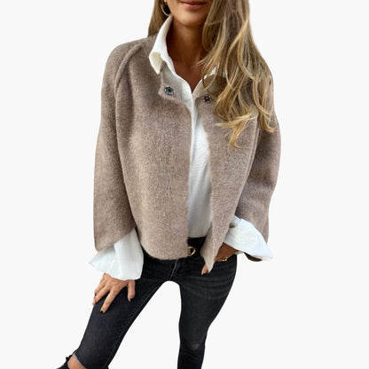 Ladies Classic Crew Neck Jacket