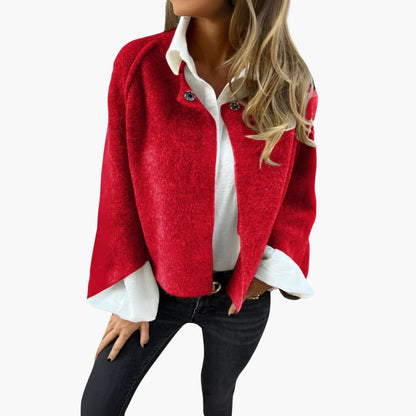 Ladies Classic Crew Neck Jacket
