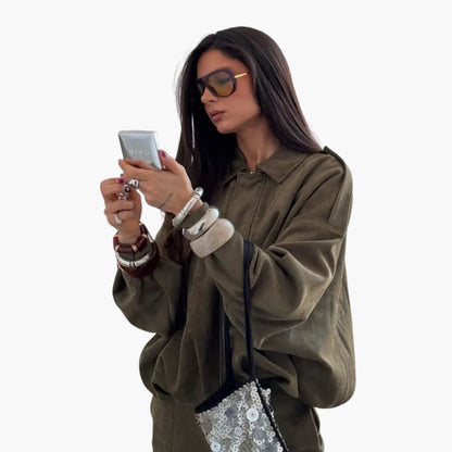 Ladies' Zip Up Coat