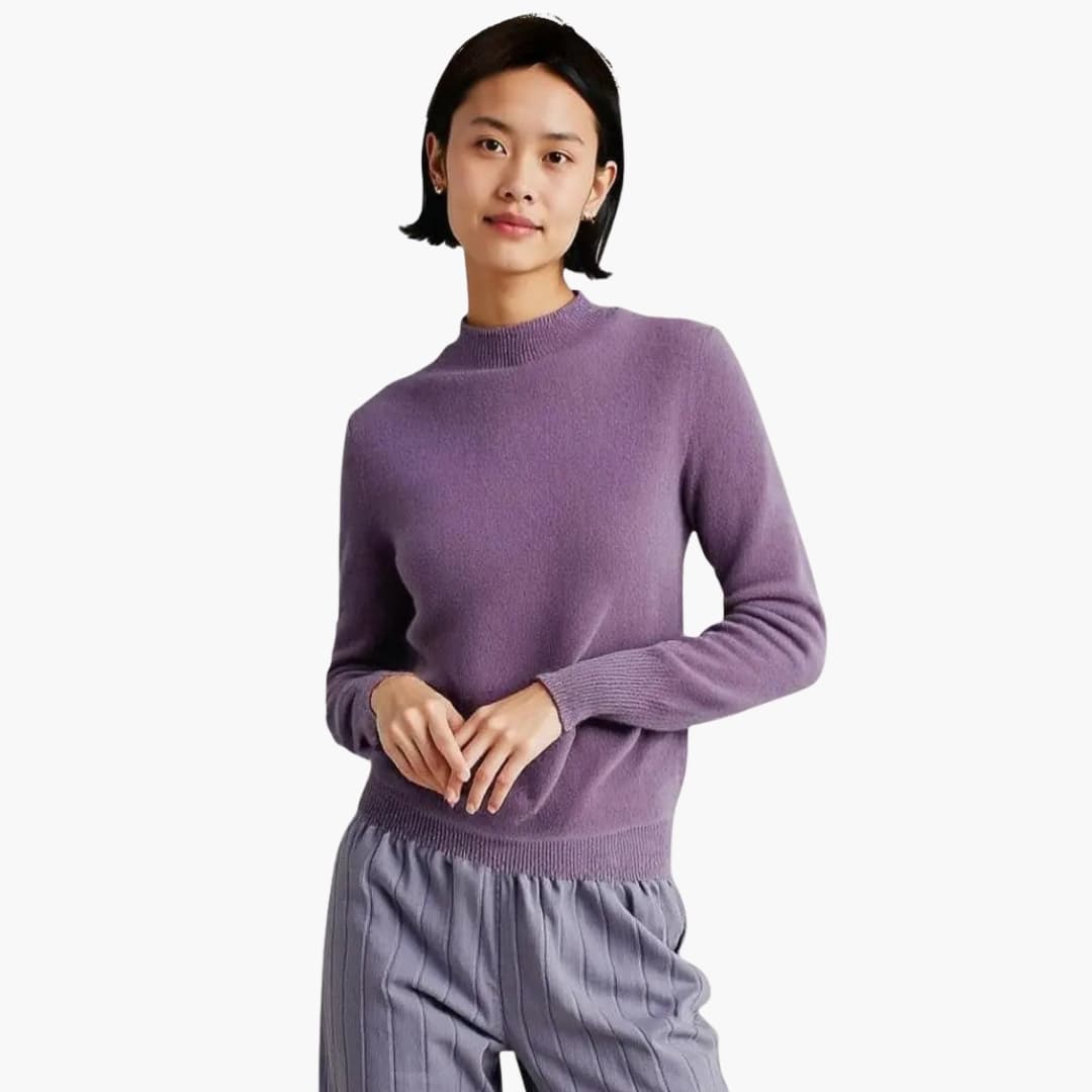 Soft Women's Crew Neck Warm Sweater