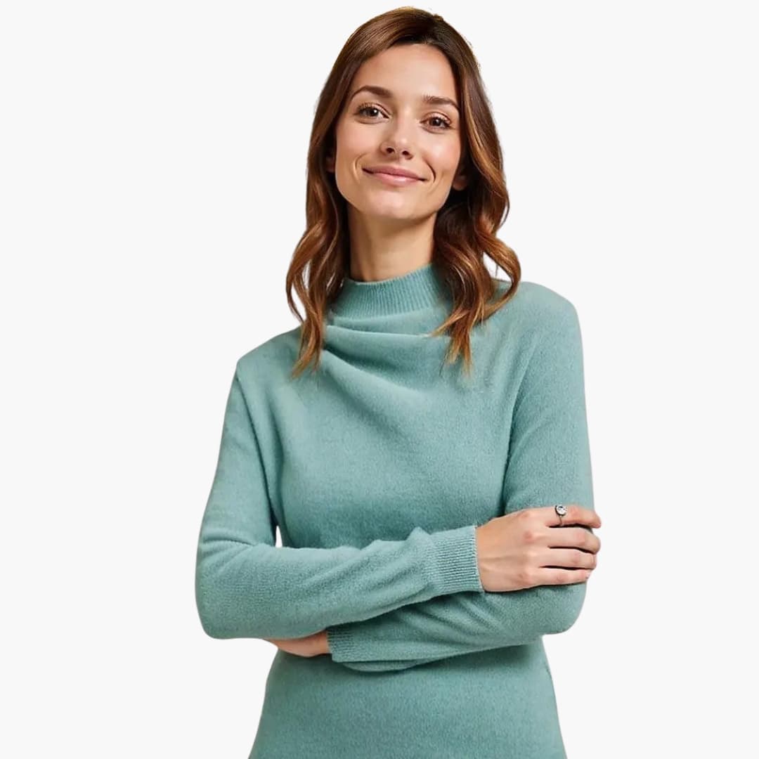 Soft Women's Crew Neck Warm Sweater