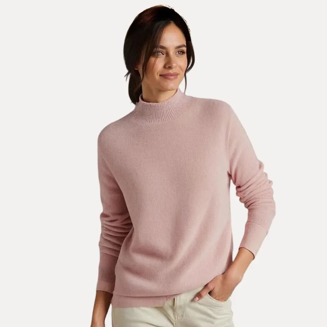 Soft Women's Crew Neck Warm Sweater