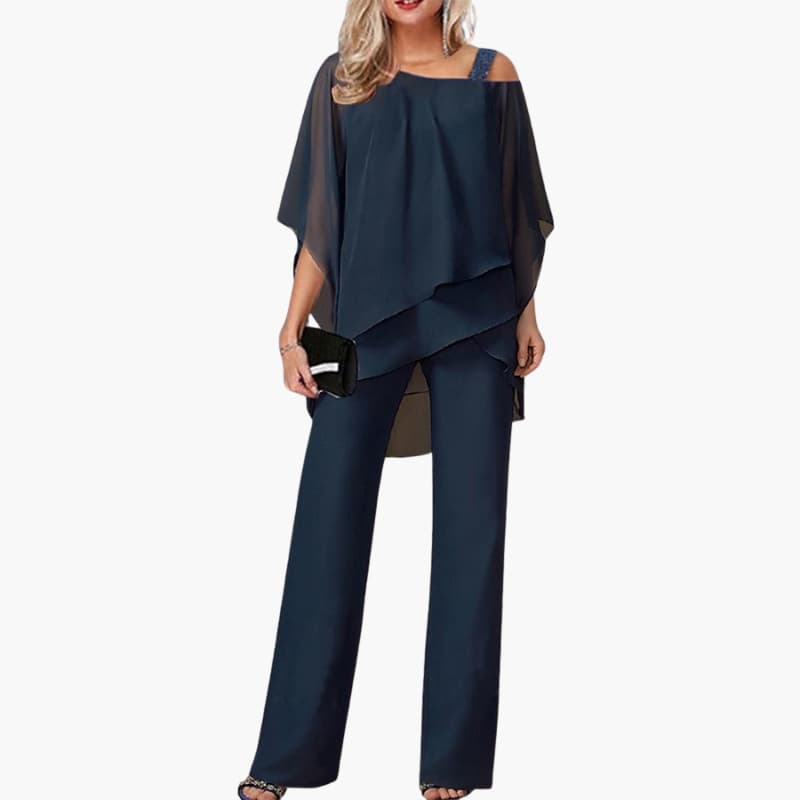 Women's Off Shoulder Wide Leg Jump Suit