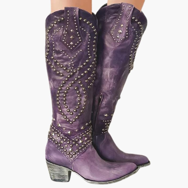 Tall Women's Pointed Toe Zip Boots