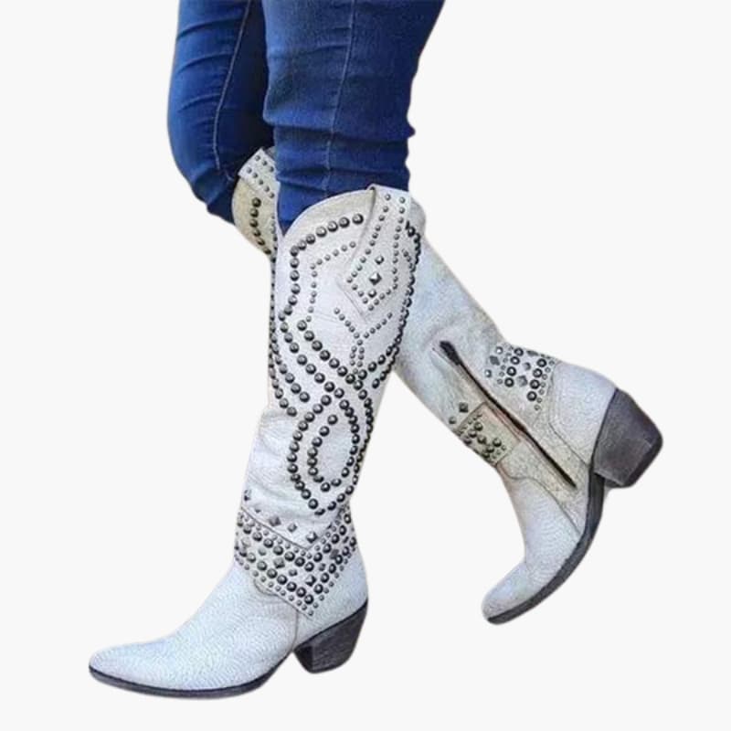 Tall Women's Pointed Toe Zip Boots