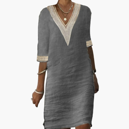 Casual Fit Knee Length Summer Dress