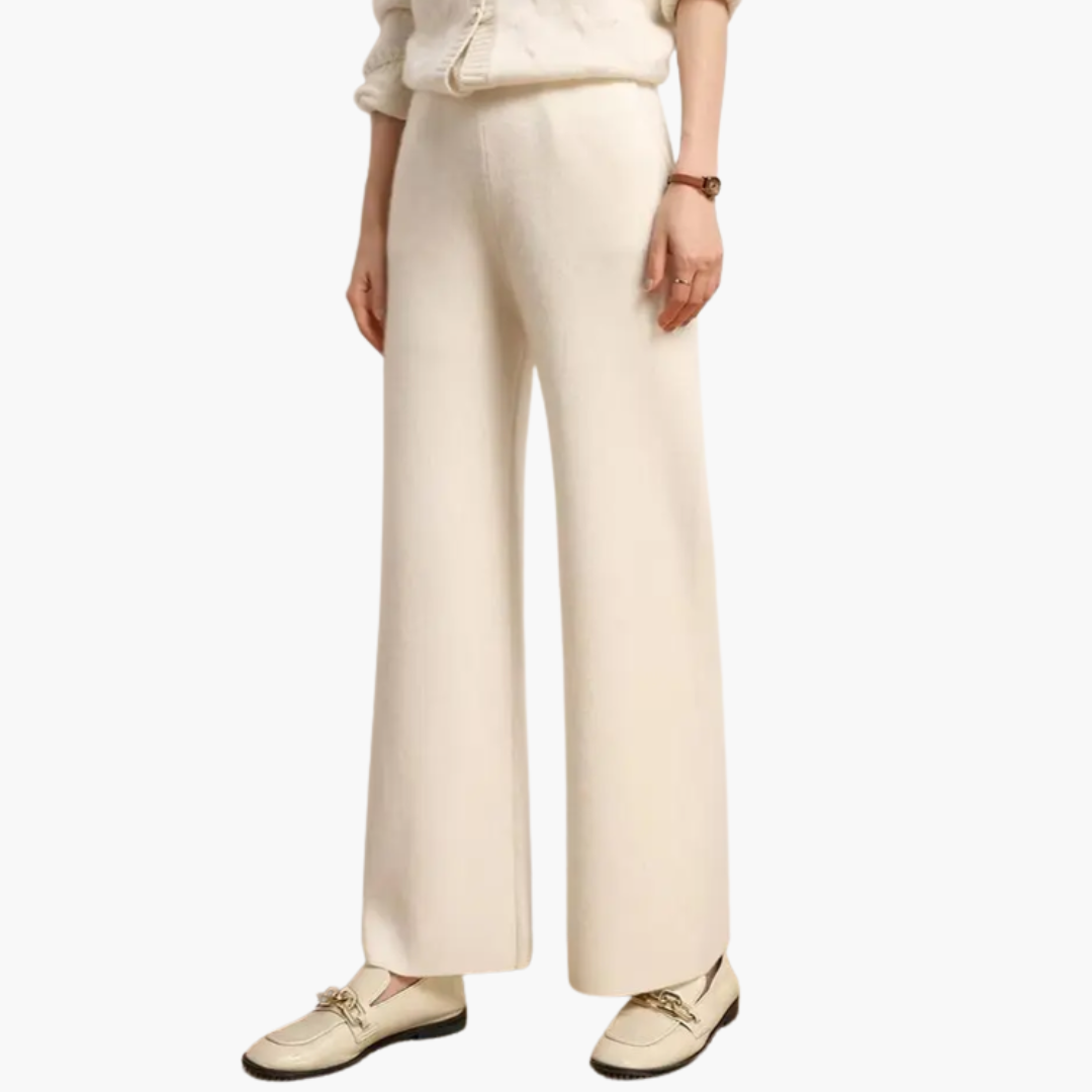 Comfortable Women's Wide Leg Stretch Trousers