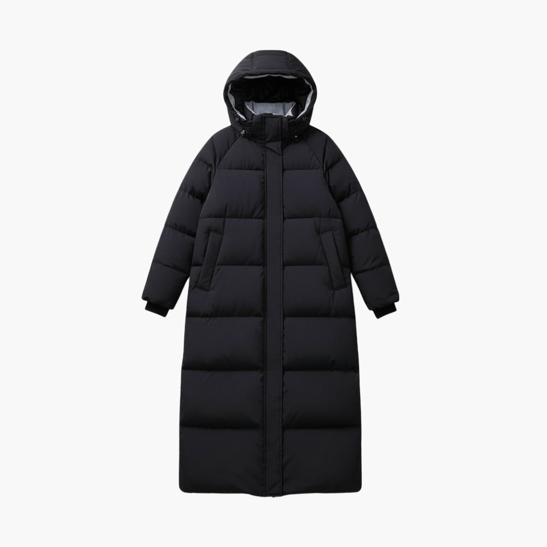 Warm Women's Parka Down Jacket with Hood - Olytrend