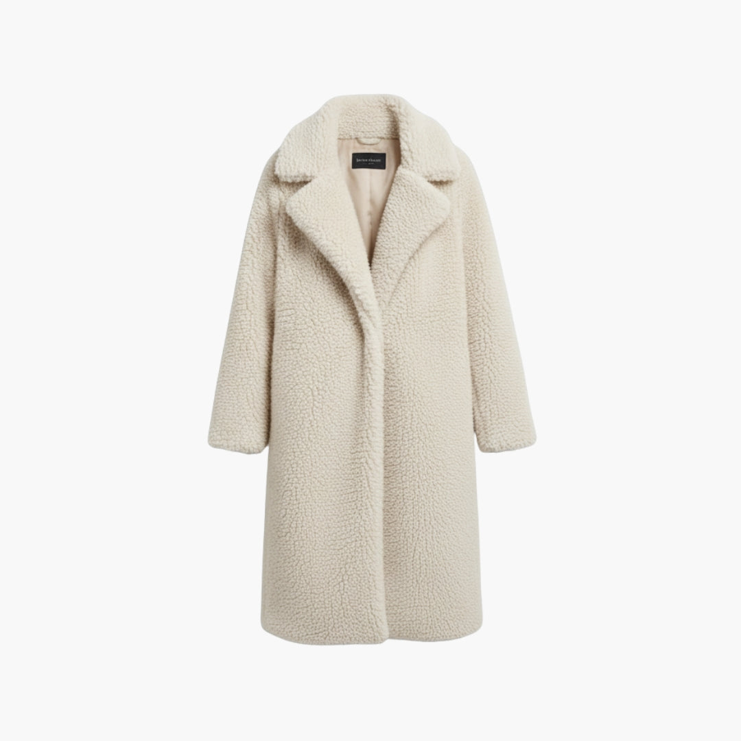 Women's Oversized Faux Fur Parka Coat - Olytrend