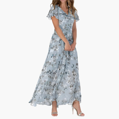 Casual Knee Length Round Neck Dress