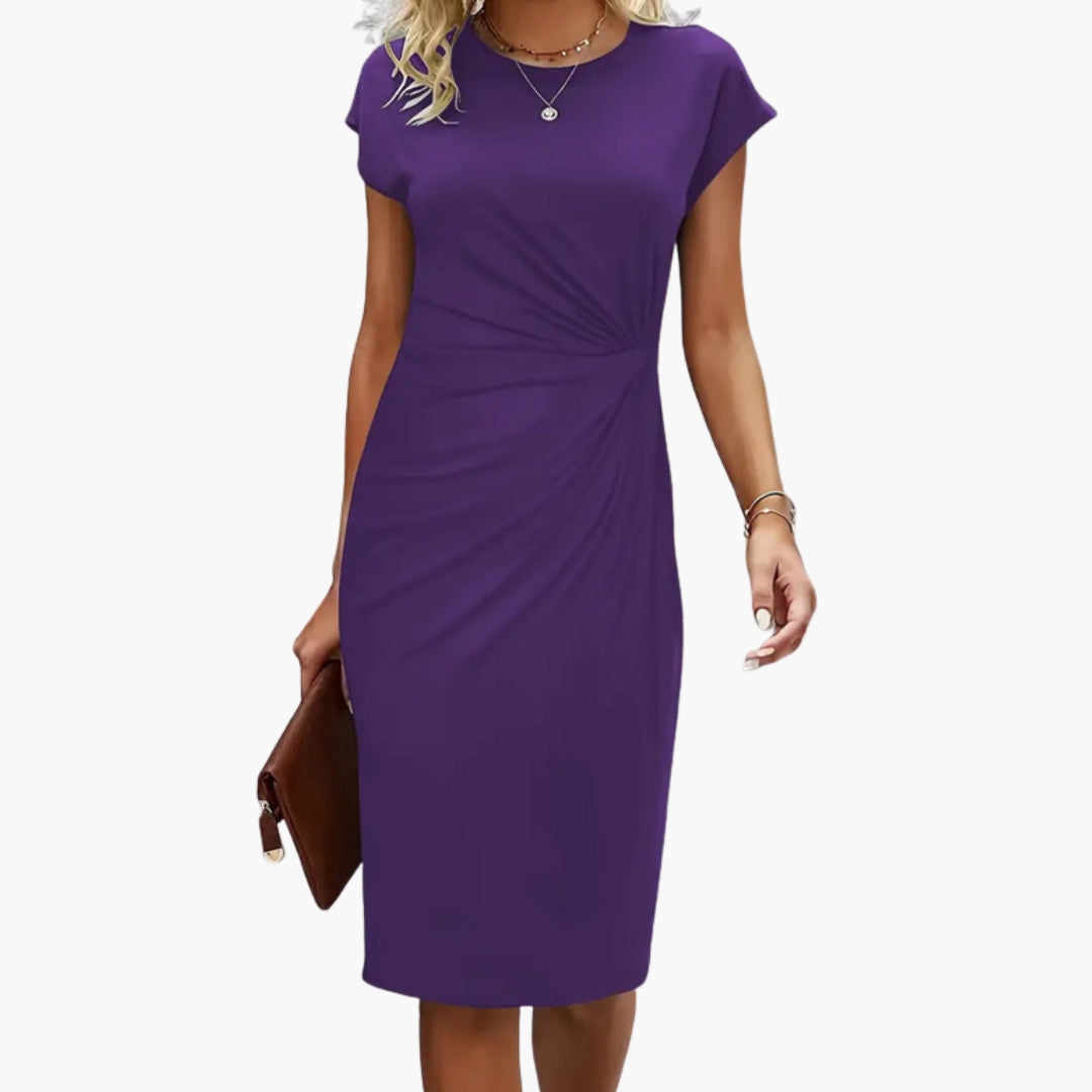 Casual Fit Knee Length Dress for Women