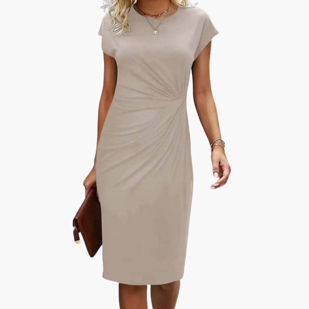 Casual Fit Knee Length Dress for Women