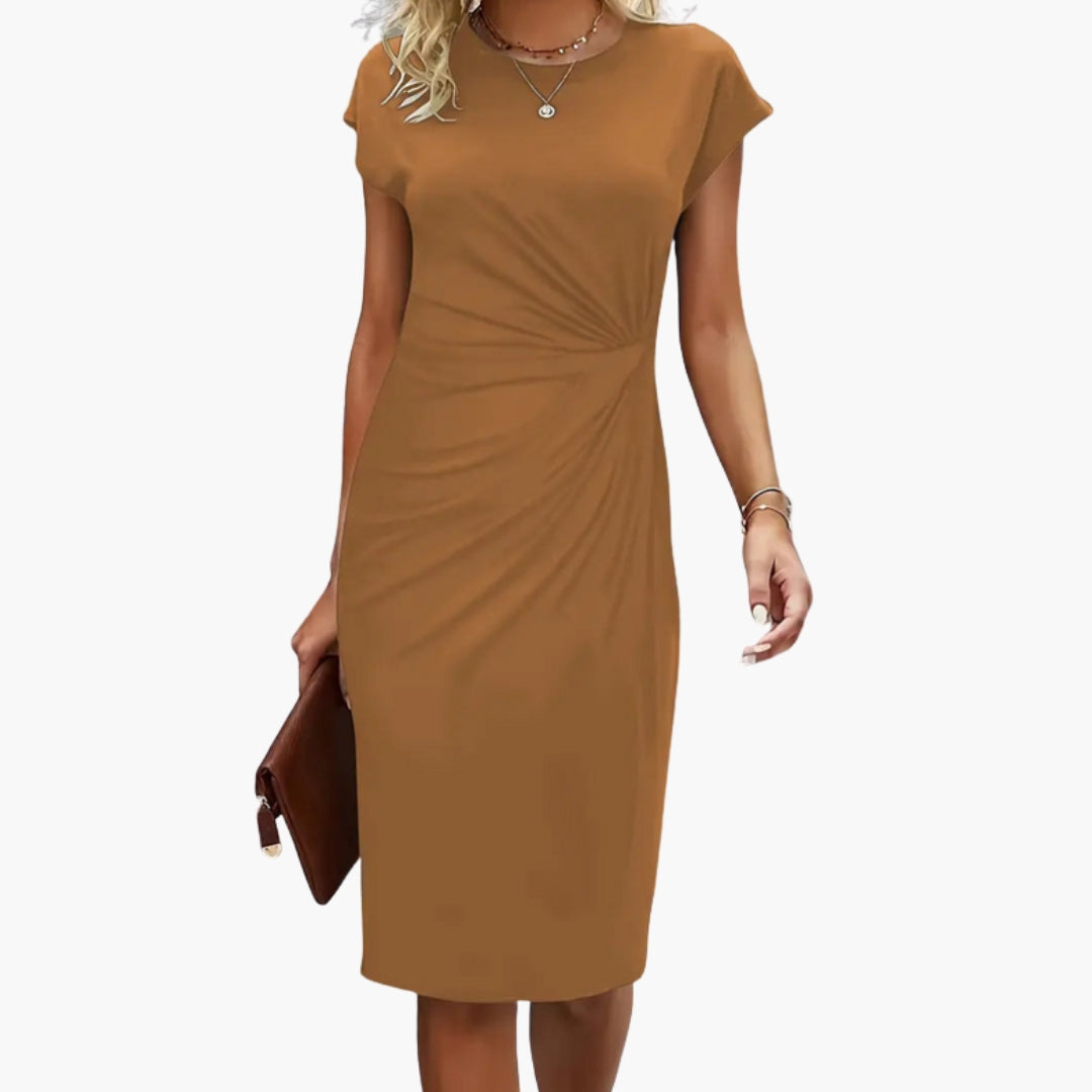 Casual Fit Knee Length Dress for Women