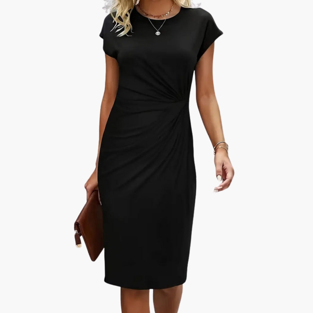 Casual Fit Knee Length Dress for Women - Olytrend