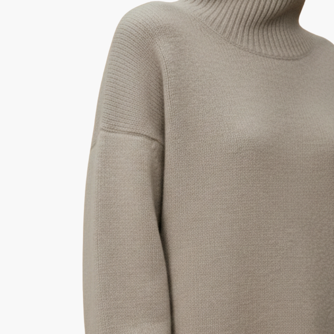 Comfy Women's Loose Fit Crew Sweater