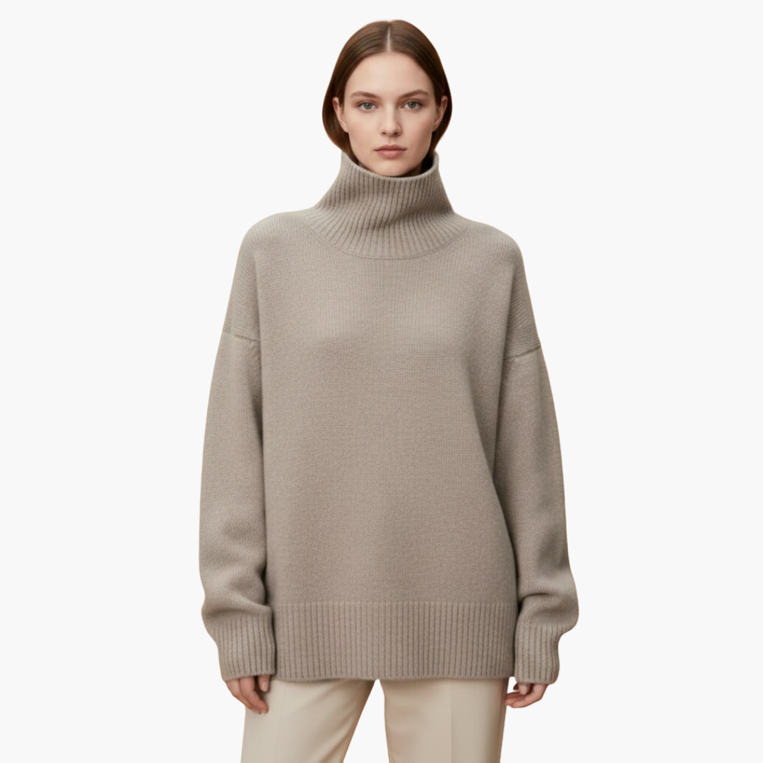 Comfy Women's Loose Fit Crew Sweater