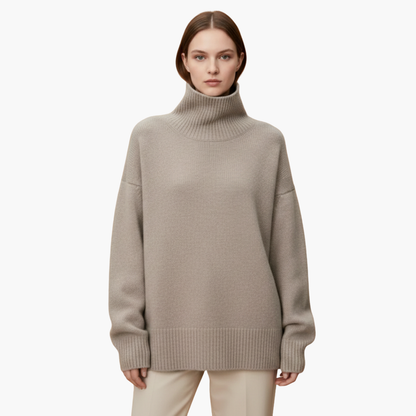 Comfy Women's Loose Fit Crew Sweater