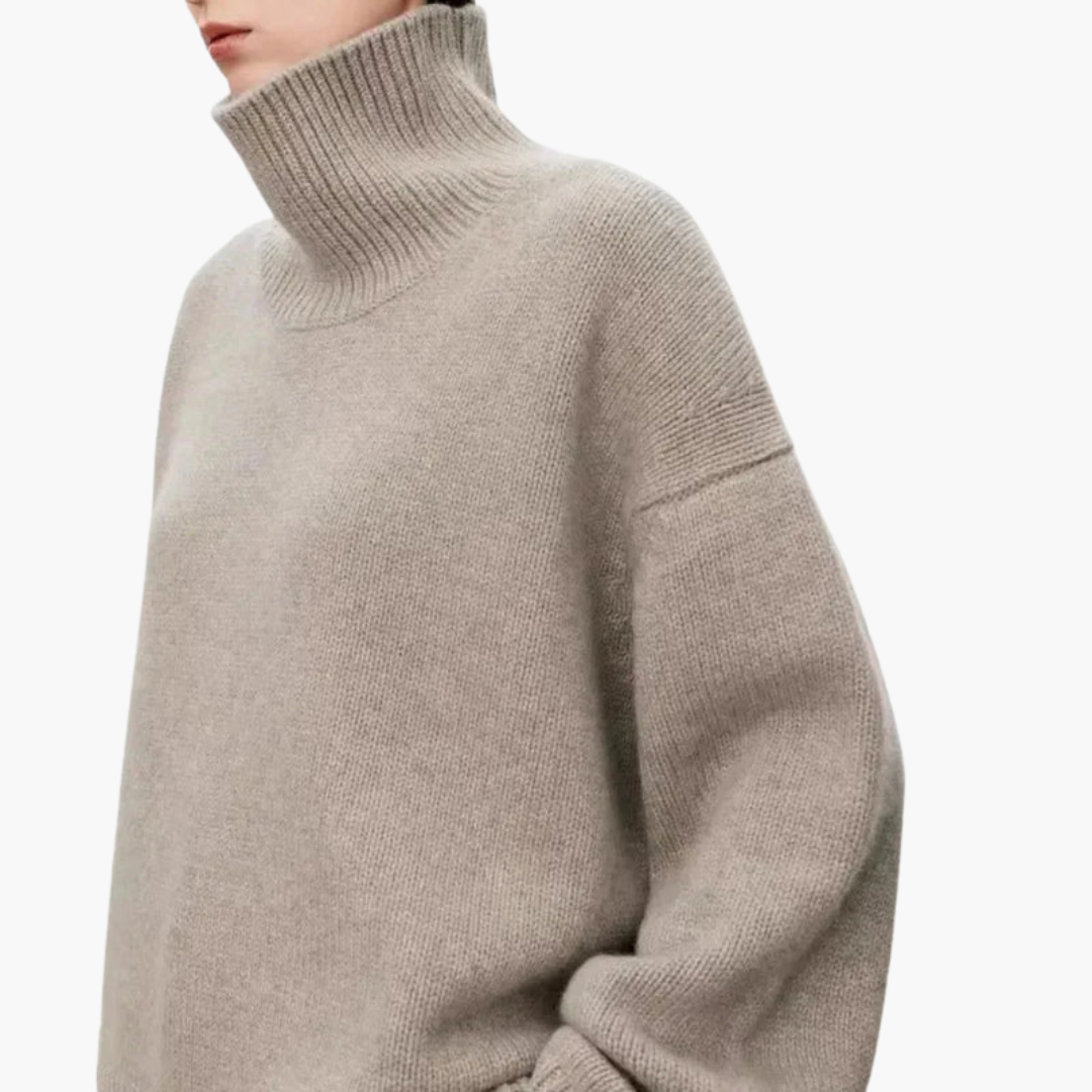 Comfy Women's Loose Fit Crew Sweater
