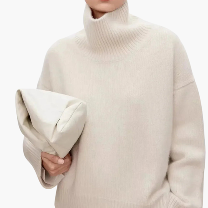 Comfy Women's Loose Fit Crew Sweater