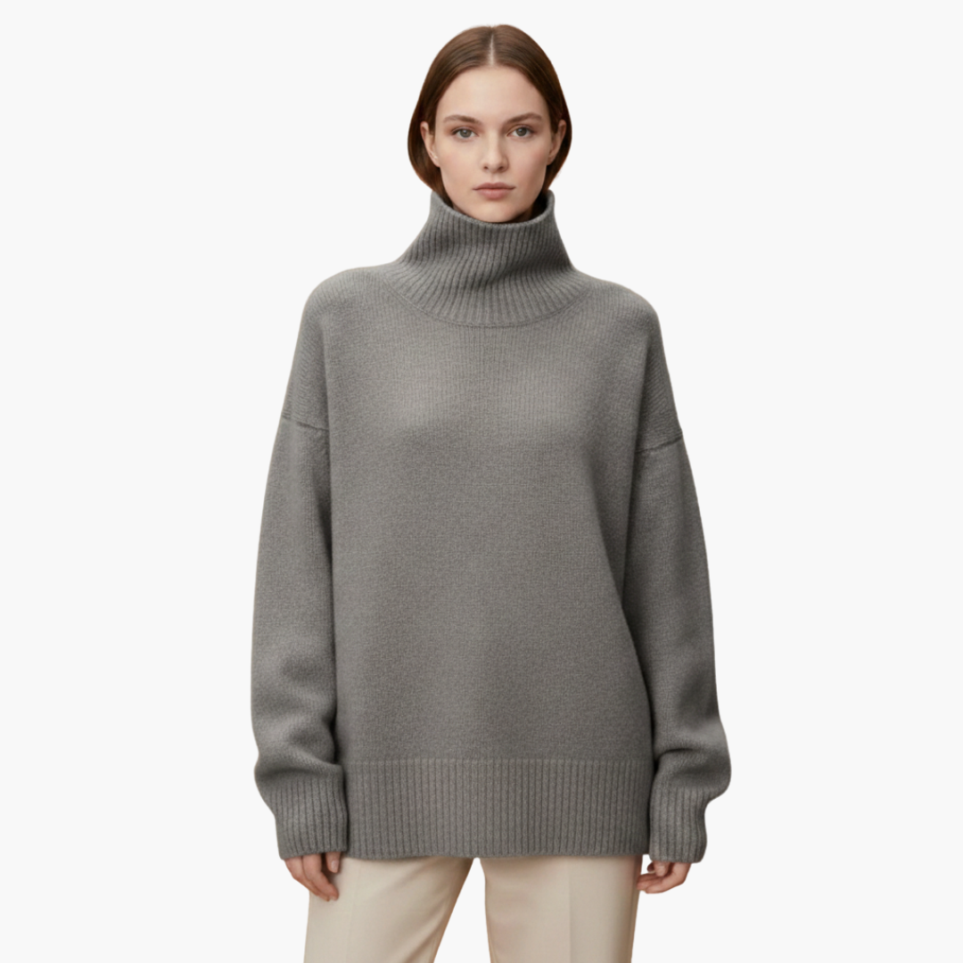 Comfy Women's Loose Fit Crew Sweater