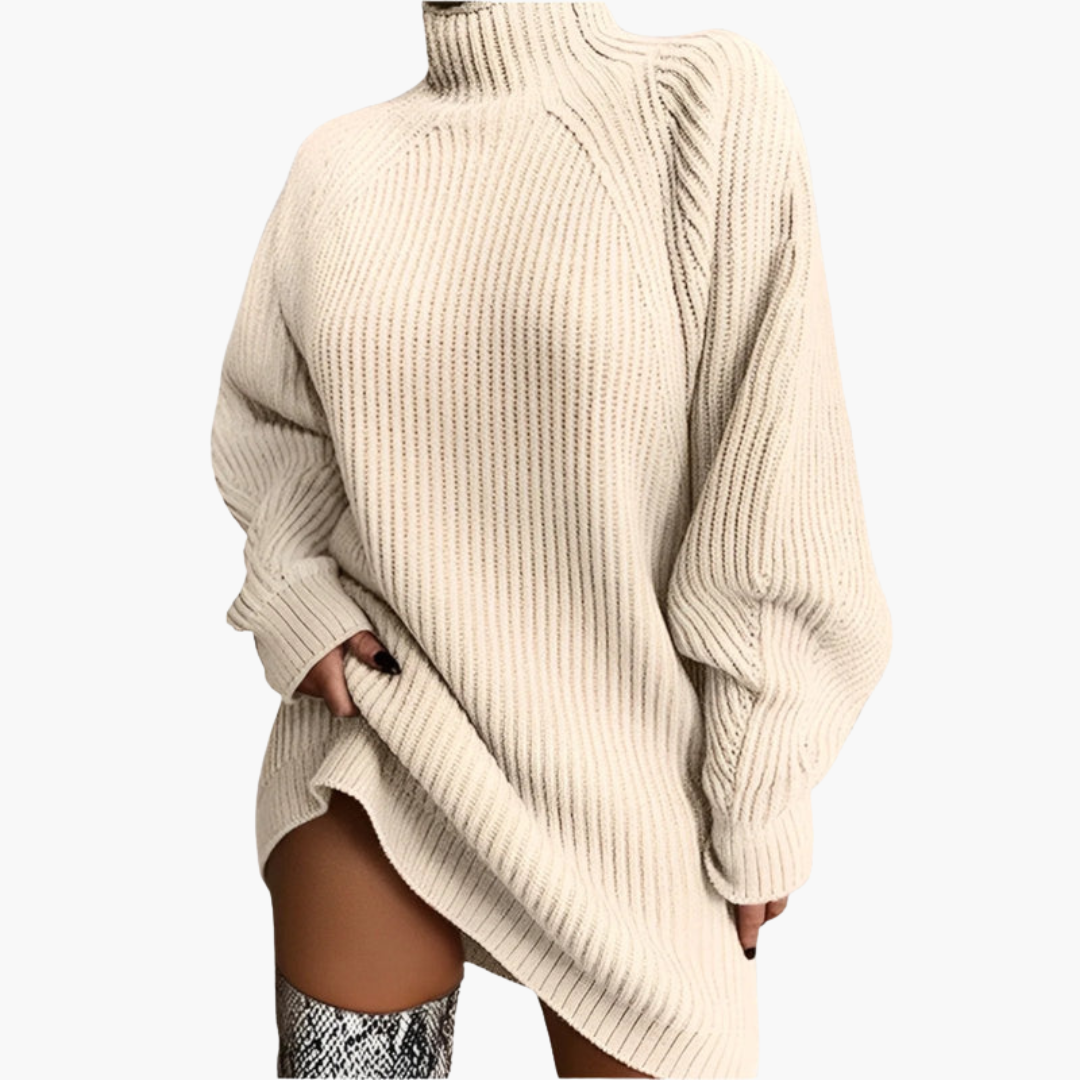 Cozy Women's Crew Neck Oversized Jumper Sweater