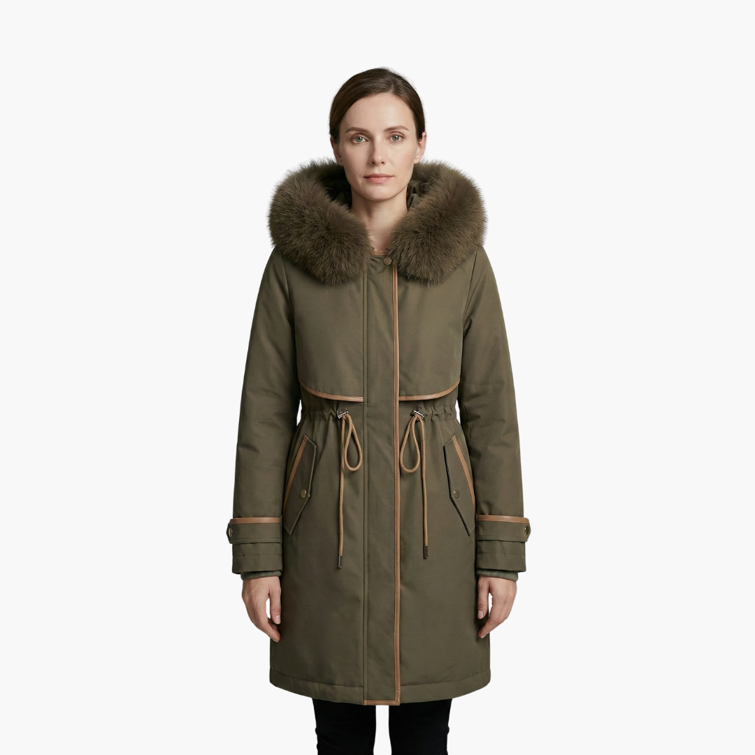 Waterproof Women's Hooded Winter Parka Coat