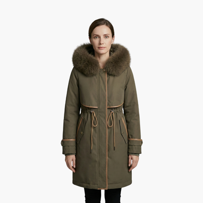 Waterproof Women's Hooded Winter Parka Coat