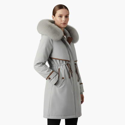 Waterproof Women's Hooded Winter Parka Coat