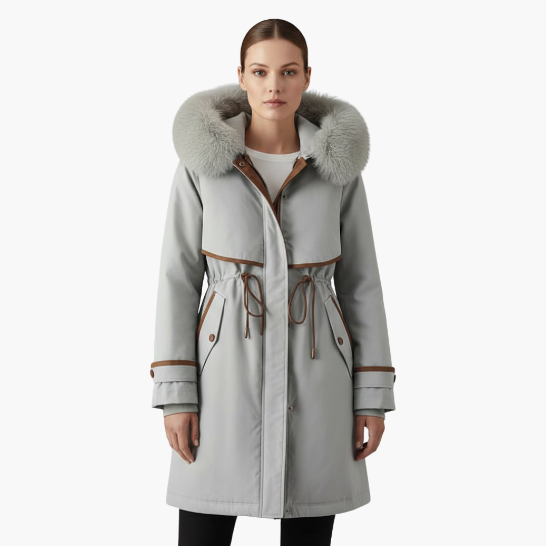 Waterproof Women's Hooded Winter Parka Coat