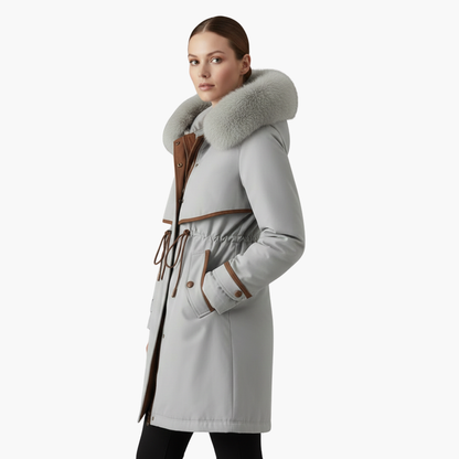Waterproof Women's Hooded Winter Parka Coat