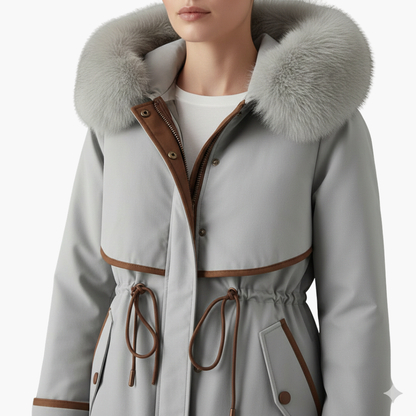 Waterproof Women's Hooded Winter Parka Coat