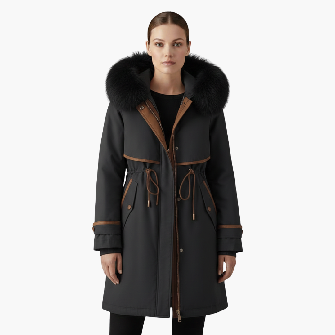 Waterproof Women's Hooded Winter Parka Coat