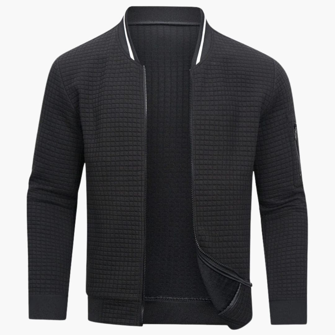 Classic Women's Simple Long Sleeve Bomber Jacket - Olytrend