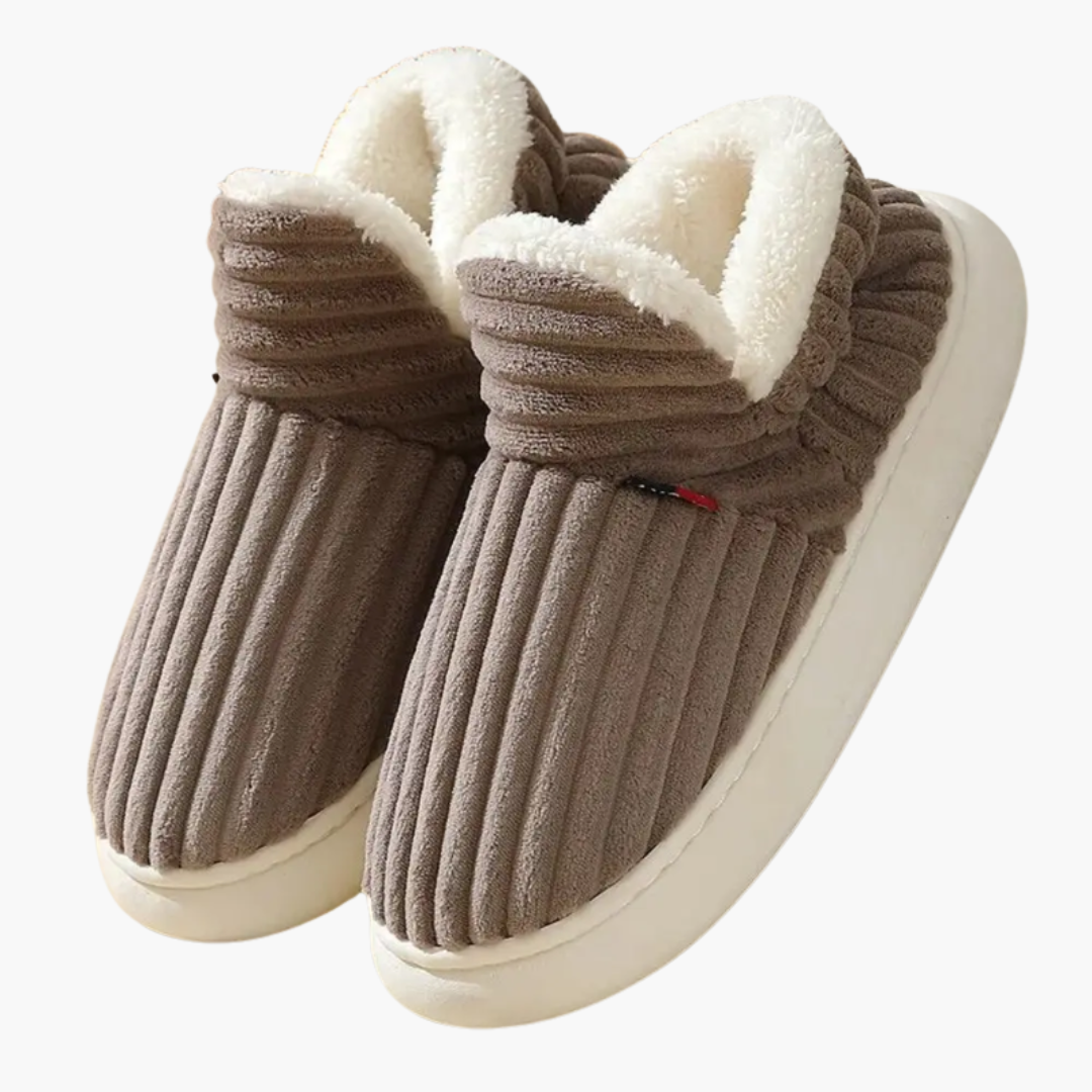 Cozy Women's Fleece Slippers – Soft House Shoes