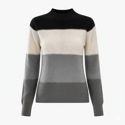 Women's Color Block Sweatshirt - Olytrend