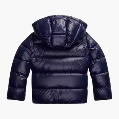 Warm Women's Padded Parka with Hood and Pockets