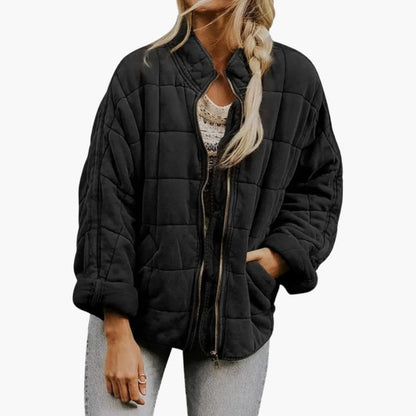 Ladies Insulated Zip Jacket with Pockets
