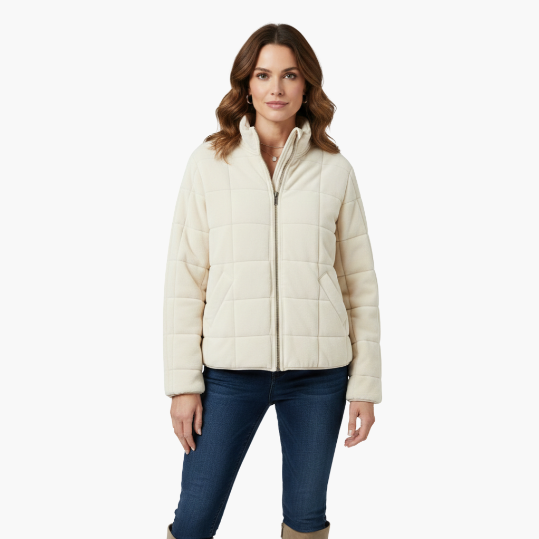 Ladies Insulated Zip Jacket with Pockets