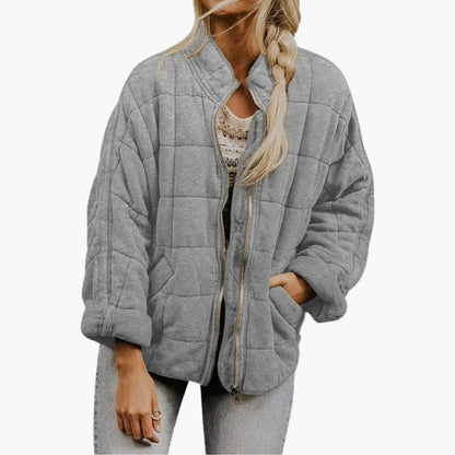 Ladies Insulated Zip Jacket with Pockets