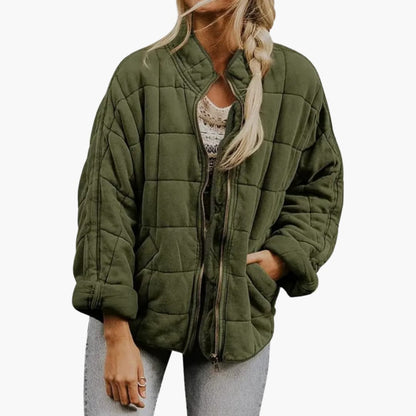 Ladies Insulated Zip Jacket with Pockets