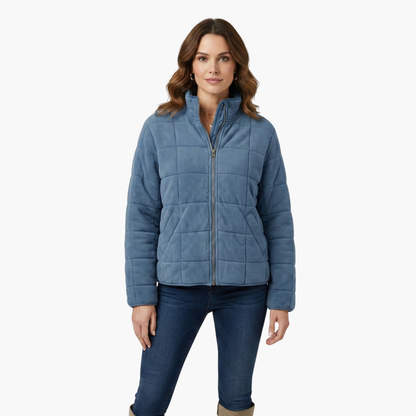 Ladies Insulated Zip Jacket with Pockets